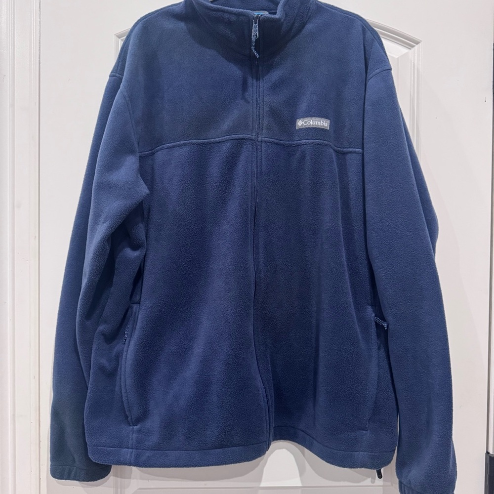 Columbia Men's Blue Fleece Jacket